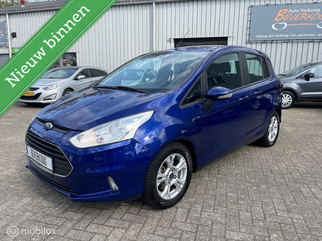 Ford B-Max 1.0 EcoBoost Style, Voorwielaandrijving, Gebruikt, Zwart, Start-stop-systeem