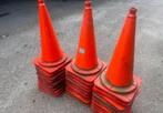Oranje verkeerskegels, pionnen, evenementen, 75 cm hoog, Ophalen, Gebruikt