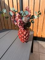 Unieke 3D geprinte vaas in koperkleur, Kunststof, Overige kleuren, Nieuw, Ophalen of Verzenden