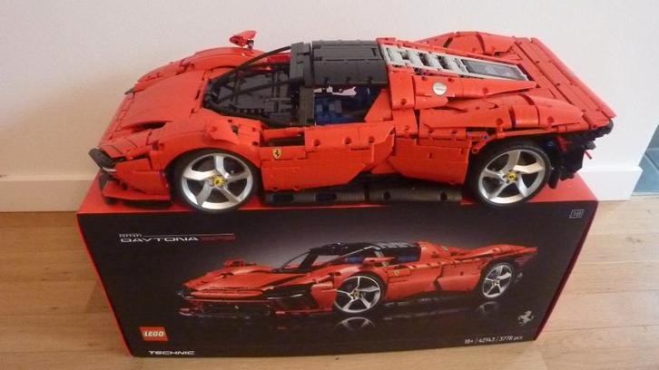 Lego, 42143, Technic, Ferrari Daytona SP3, Kinderen en Baby's, Speelgoed | Duplo en Lego, Gebruikt, Lego, Complete set, Ophalen of Verzenden