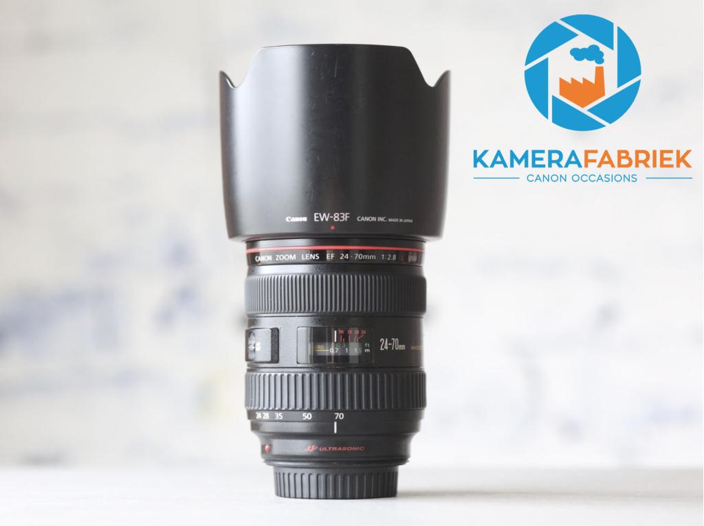 Canon EF 24-70mm f/2.8L USM - Als nieuw!, Canon, -, -, Ophalen of Verzenden