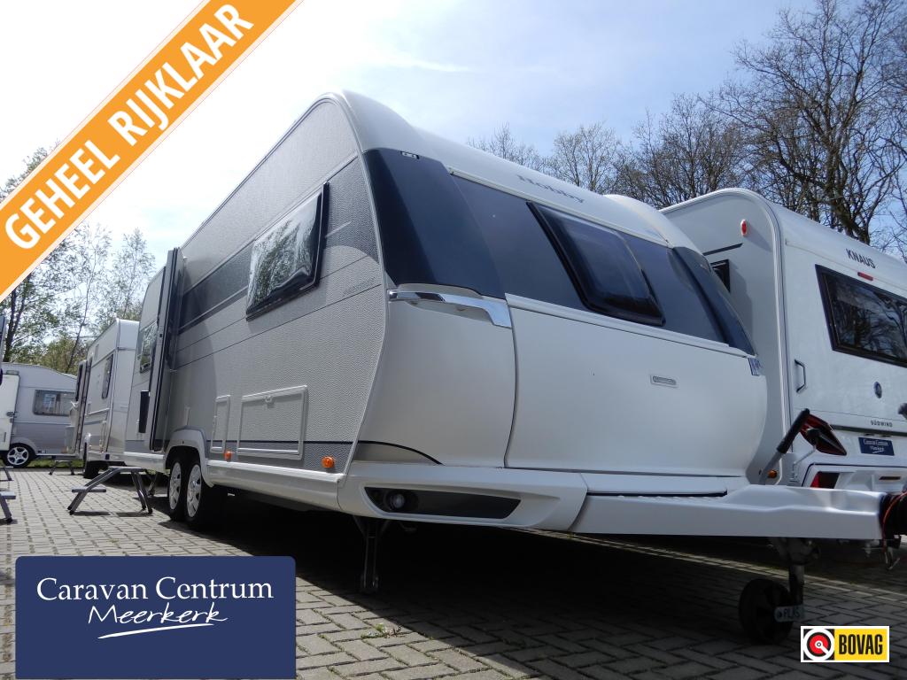 Hobby Prestige 620 CL +Airco+Brand voortent, Caravans en Kamperen, Rondzit, Hobby, Bedrijf, Schokbreker