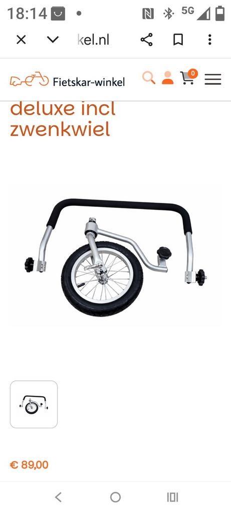 wandel/jogger set Doggy Ride, Ophalen of Verzenden, Nieuw