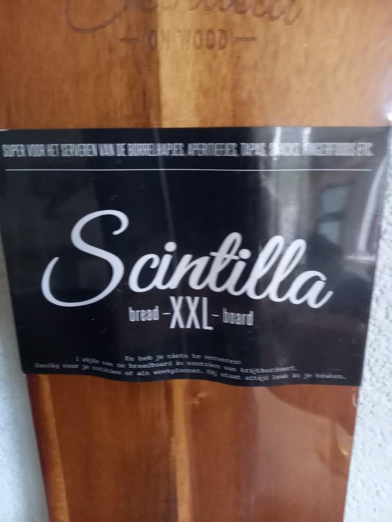 Scintilla XXL Broodplank / Borrelplank - Nieuw, Ophalen, Nieuw