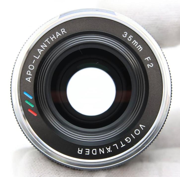 Voigtlander 35mm f2 APO Lanthar (Leica) + Lens hood + UV, Audio, Tv en Foto, Fotografie | Lenzen en Objectieven, Zo goed als nieuw