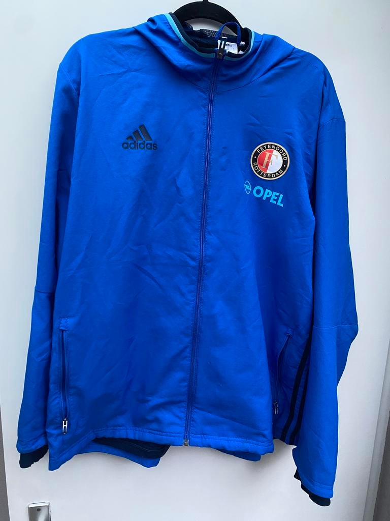 Feyenoord trainingsjack maat XL, Verzenden, Gebruikt, Feyenoord, Shirt
