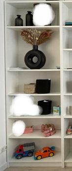 Witte Billy kast met opzetstuk, Huis en Inrichting, Kasten | Boekenkasten, Ophalen, Gebruikt, 200 cm of meer, 50 tot 100 cm