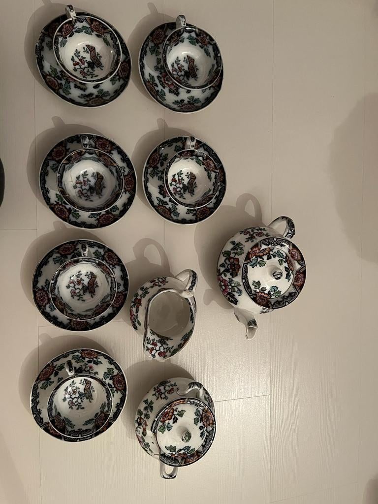 Oud servies, Ophalen