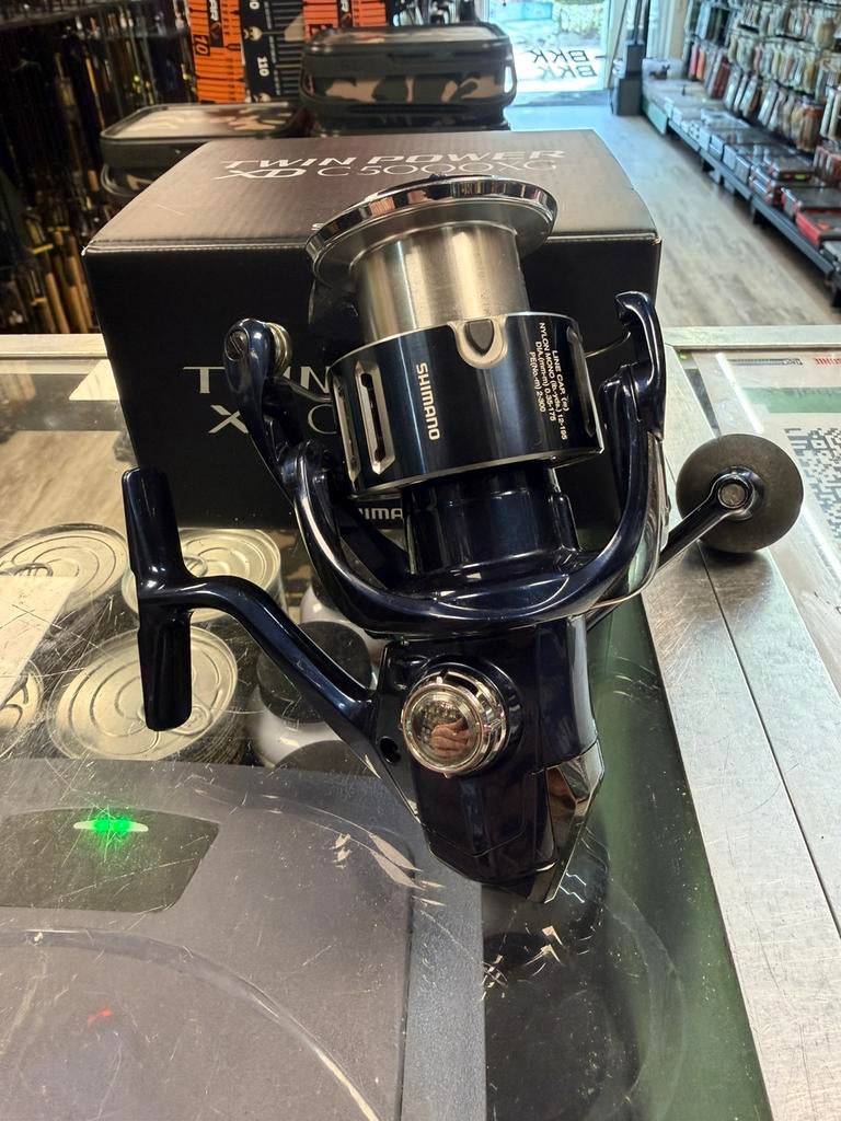 Shimano TwinPower XD C5000XG, Watersport en Boten, Ophalen of Verzenden, Zo goed als nieuw, Molen