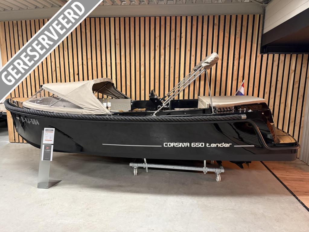 CORSIVA 650 '90PK SUZUKI' BOEGSCHR! KOELKAST DOUCHE OPTIES!