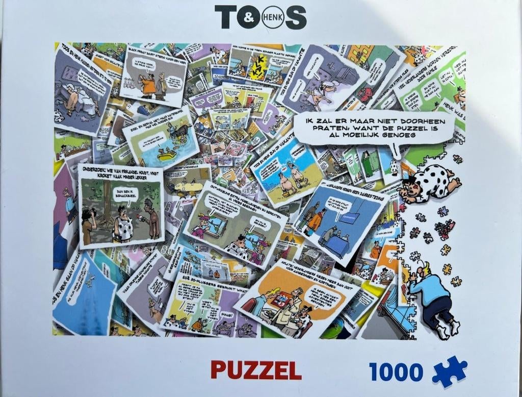Puzzel, Ophalen, 500 t/m 1500 stukjes, Zo goed als nieuw, Legpuzzel