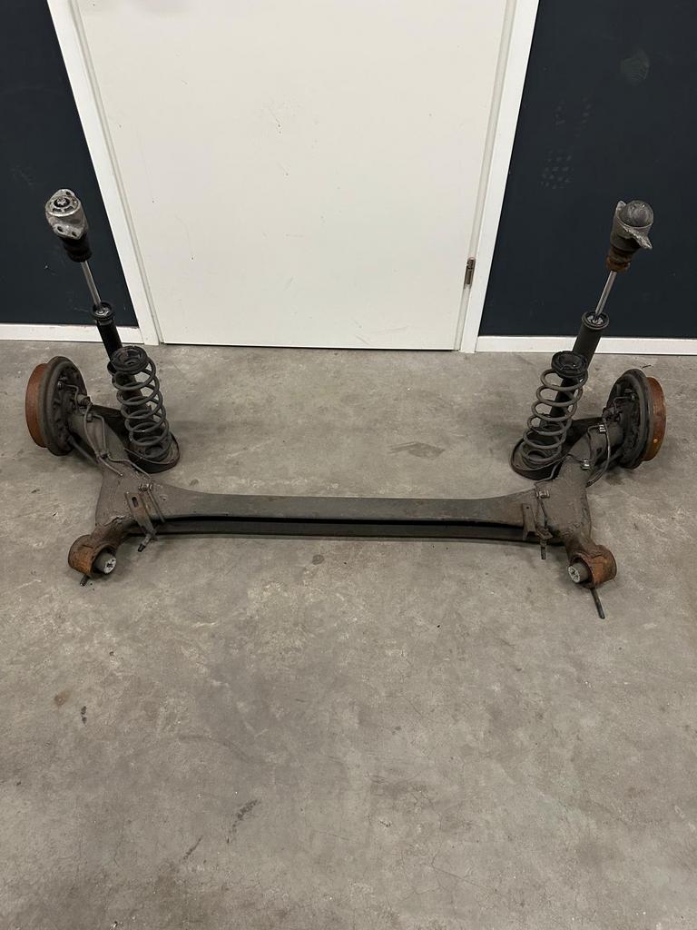 Achteras volkswagen Polo 6R 2009 2017 compleet, Ophalen, Gebruikt, Seat