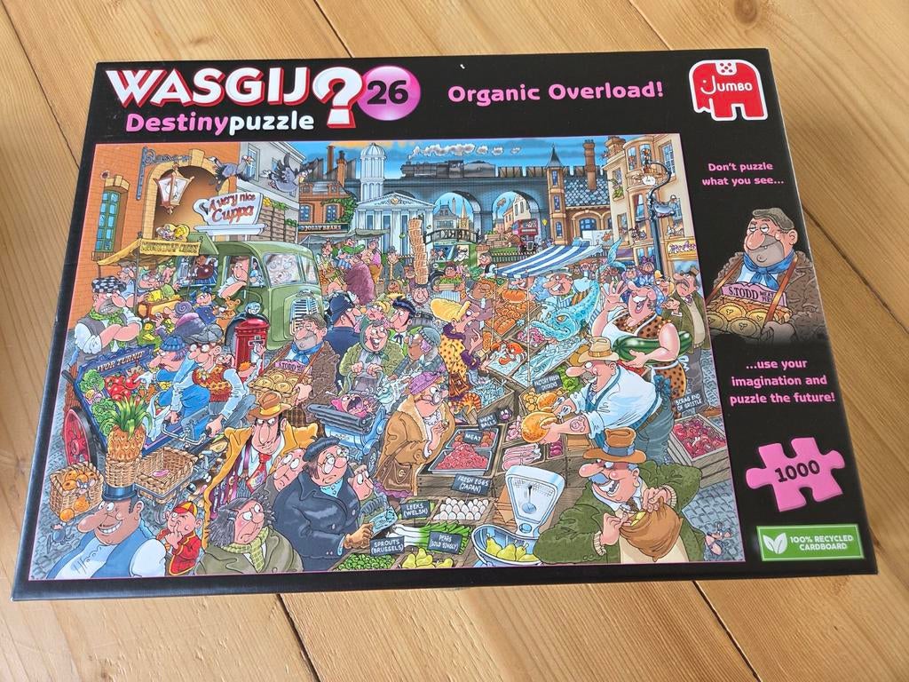 Wasgij puzzels, Hobby en Vrije tijd, Denksport en Puzzels, Ophalen, 500 t/m 1500 stukjes, Zo goed als nieuw