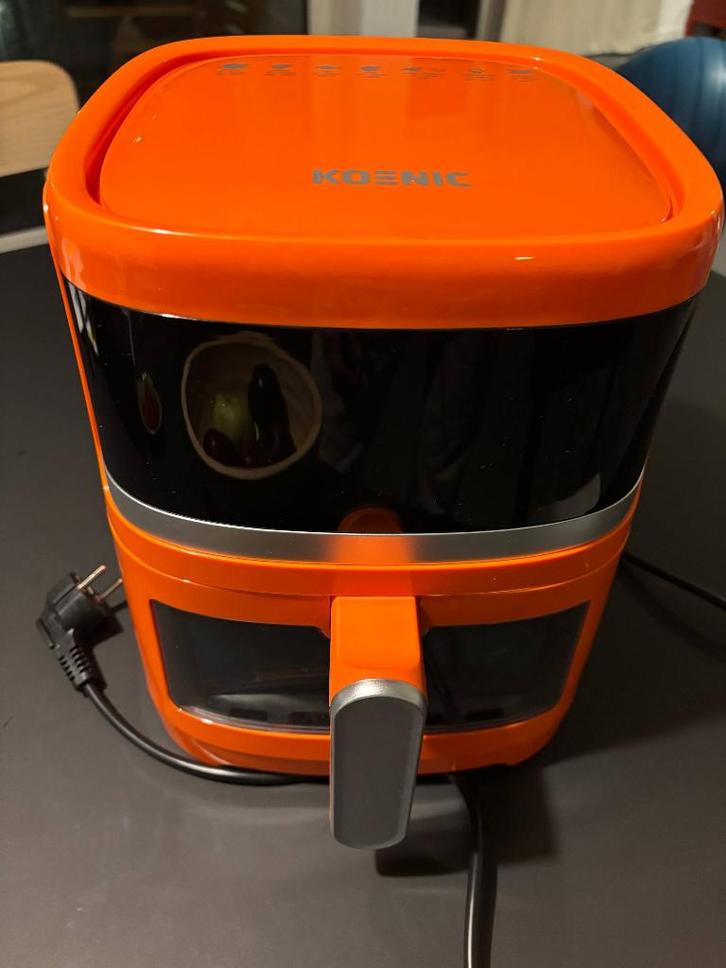 Koenic Airfryer 3,7 L, Witgoed en Apparatuur, Airfryers, Zo goed als nieuw, Airfryer, 1500 gram of meer, Ophalen of Verzenden