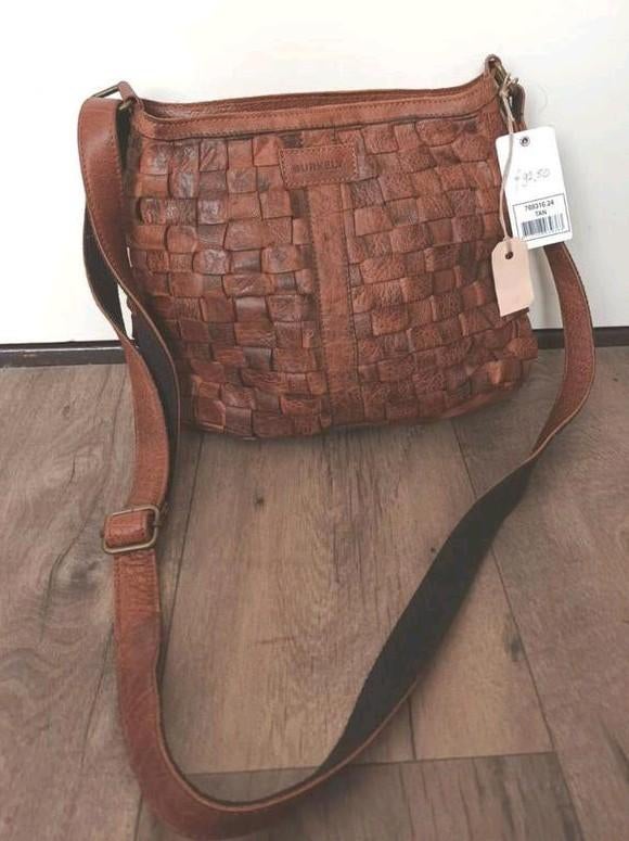 Nieuw Burkely tas leer, Ophalen, Nieuw, Bruin, Leer