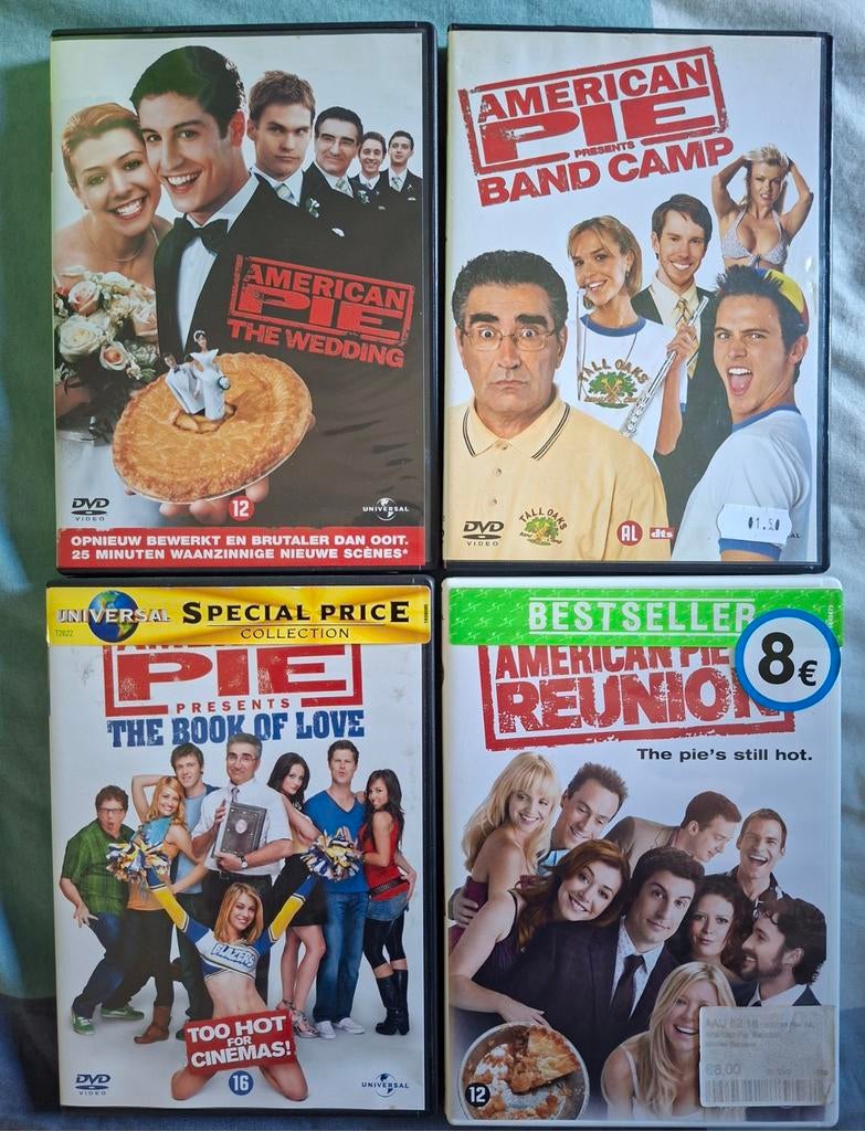 Dvd, American Pie 4x, Ophalen of Verzenden, Zo goed als nieuw