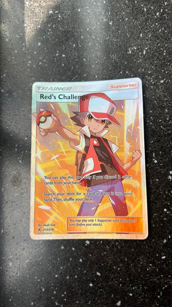 Red’s Challenge trainer kaart, Ophalen of Verzenden, Zo goed als nieuw