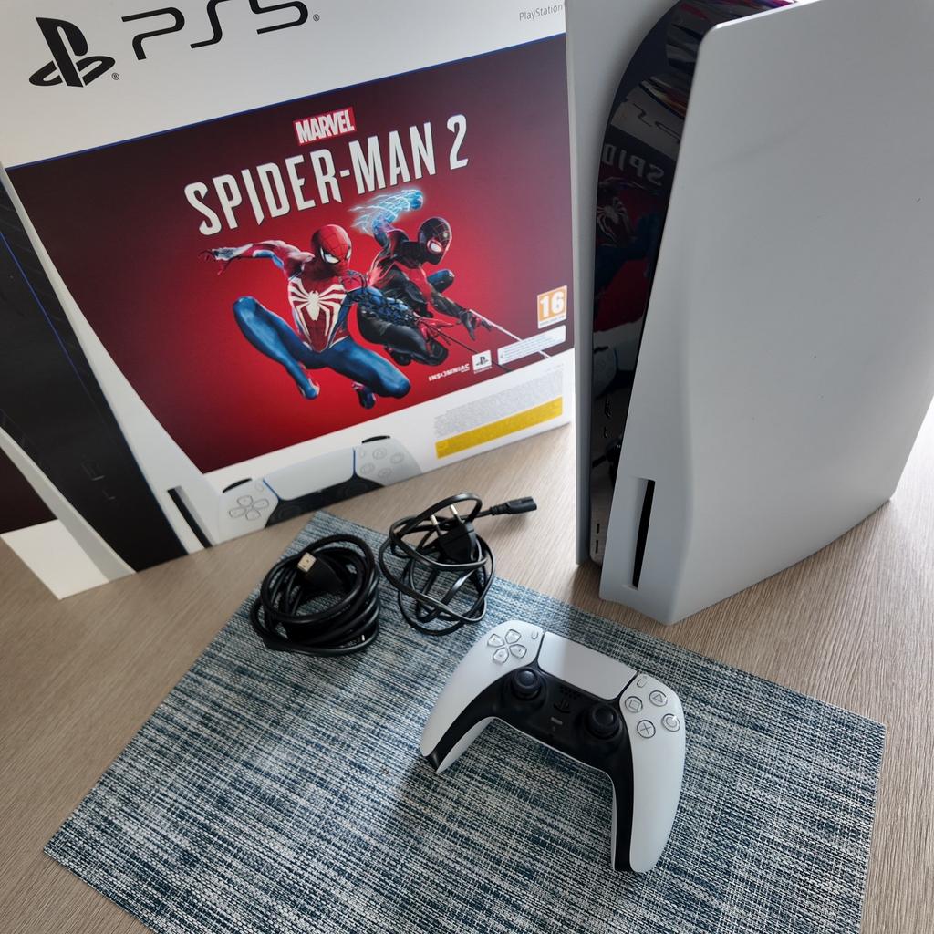 Ps5 disc met 1 controller, Ophalen, Zo goed als nieuw, Playstation 5