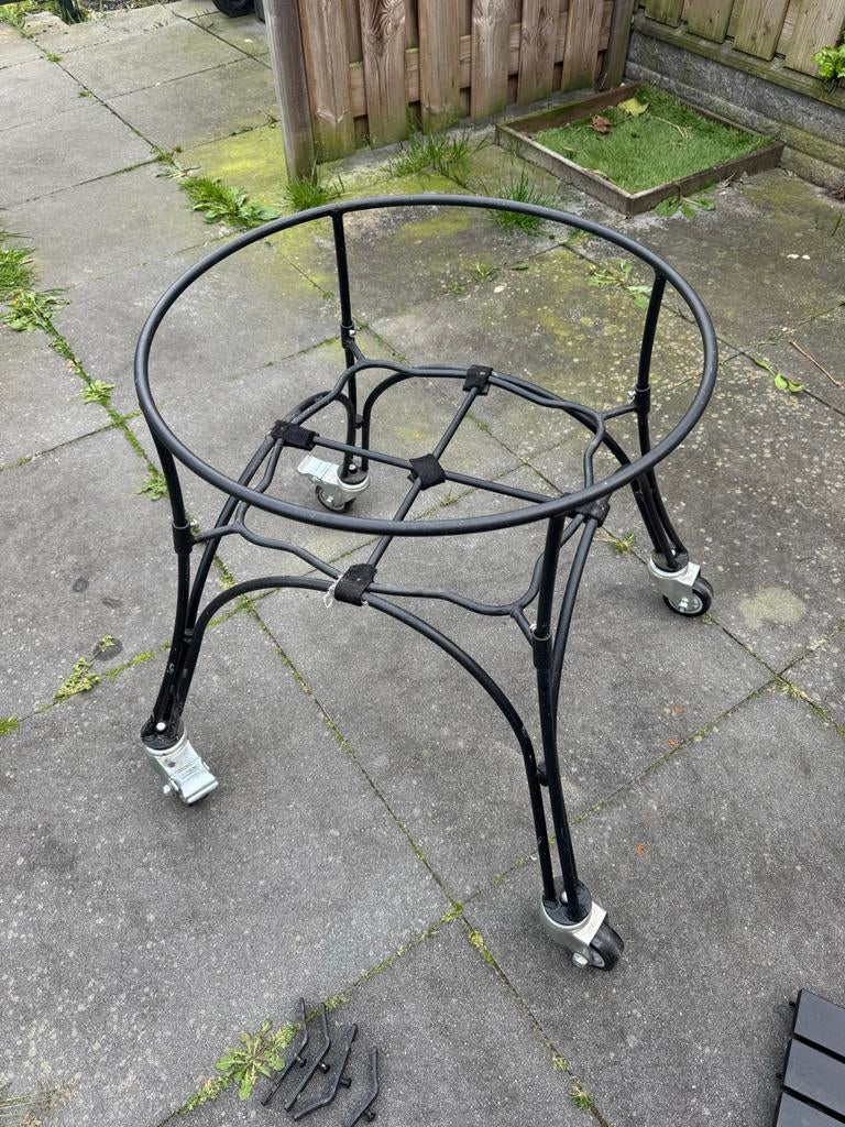 Kamado Joe Classic onderstel met zijtafels, Tuin en Terras, Ophalen, Gebruikt