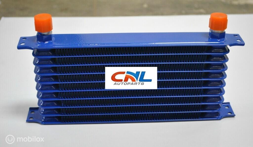 Oliekoeler Aluminum 10 row oilcooler BLUE AN10 262mm, Nieuw, Ophalen of Verzenden