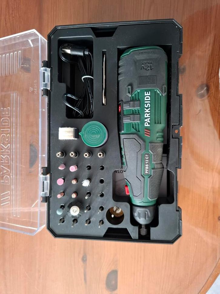 Parkside PFBS 12 C7 Multitool met accessoires, Doe-het-zelf en Verbouw, Gereedschap | Handgereedschap, Nieuw, Ophalen of Verzenden