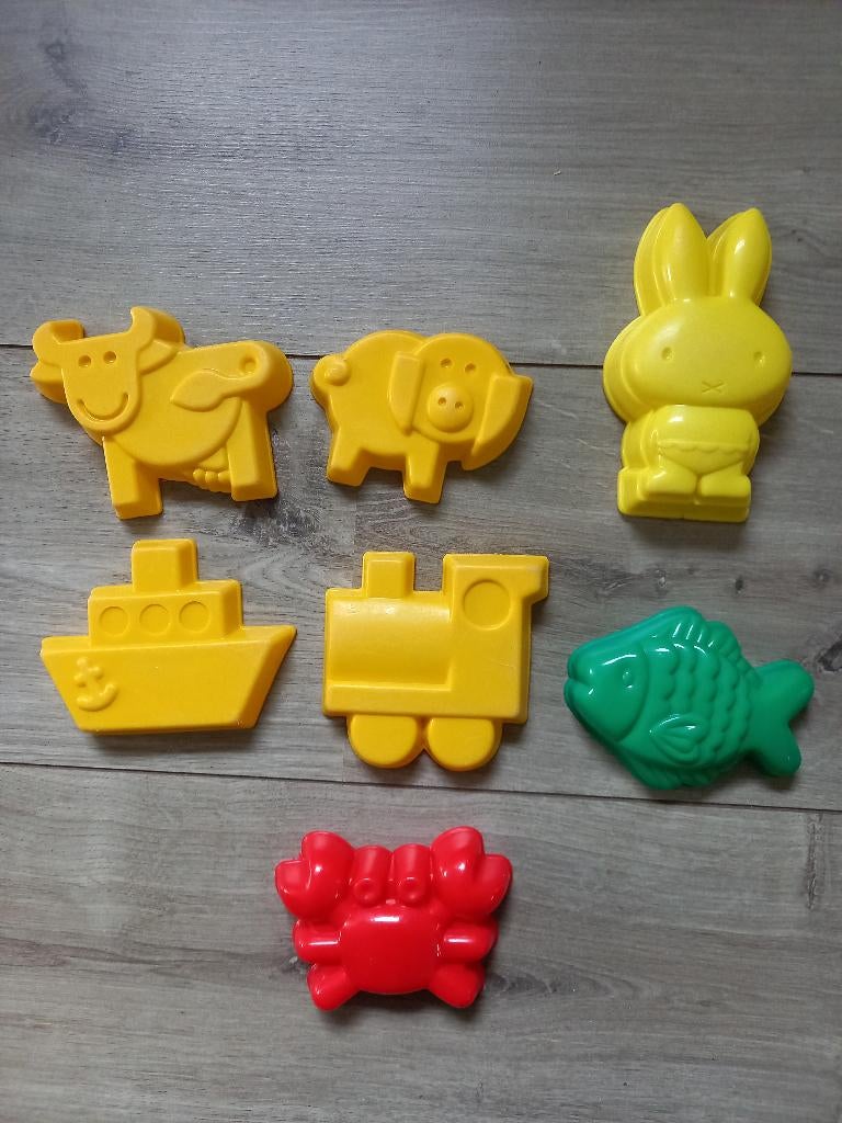 Zandbakvomen, Ophalen, Zo goed als nieuw