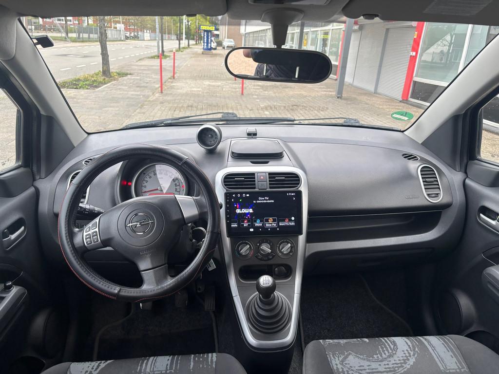 Opel Agila 1.0 Berlin|carplay|Nap|Airco, Voorwielaandrijving, Euro 5, Stof, Gebruikt