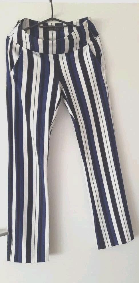 Corel Amsterdam gestreepte broek - Maat M, Maat 38/40 (M), Corel Amsterdam, Blauw, Ophalen of Verzenden