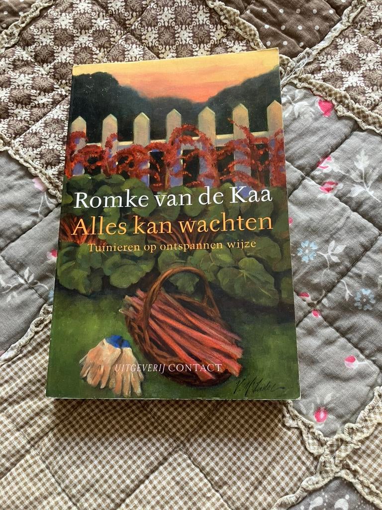 Romke van de Kaa - Alles kan wachten, Ophalen of Verzenden, Zo goed als nieuw, Interieur en Design, Romke van de Kaa