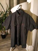 Fjällräven Korte Mouwen Overhemd - Donkergrijs XXL, Ophalen of Verzenden, Zo goed als nieuw, Overige halswijdtes, Grijs