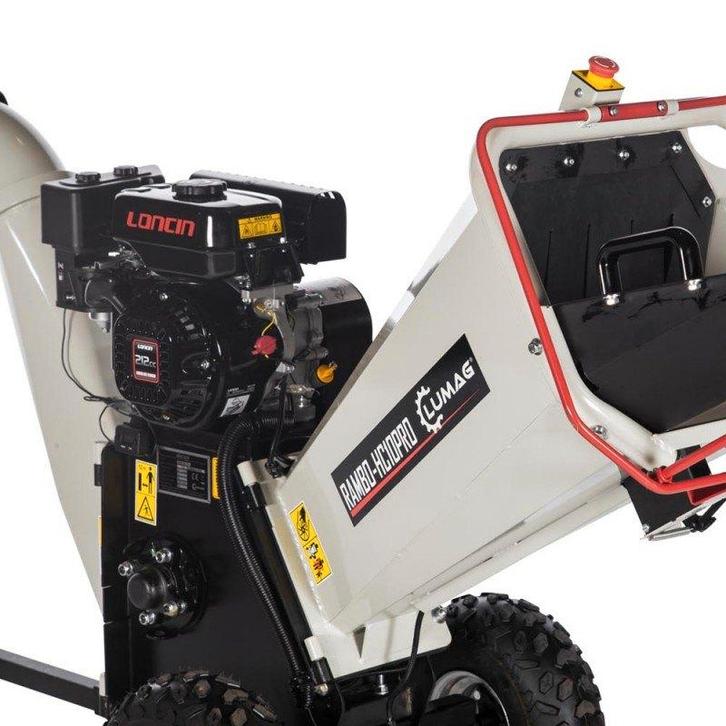 Lumag hakselaar HC10 PRO GEMONTEERD EN NERGENS GOEDKOPER!, Tuin en Terras, Hakselaars, Nieuw, Benzine, Ophalen