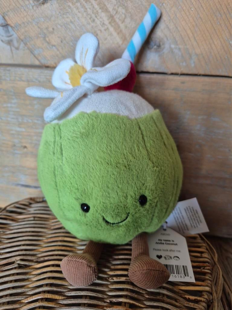 Jellycat Coconut knuffel, Ophalen of Verzenden