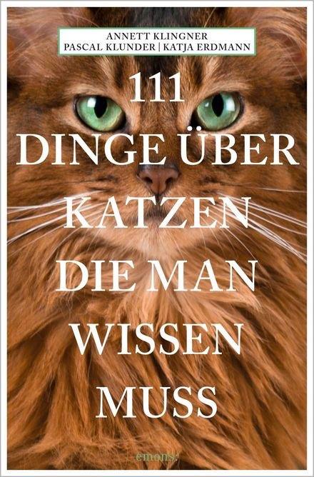 111 Dinge über Katzen, die man wissen muss GRATIS VERZENDING, Verzenden, Nieuw