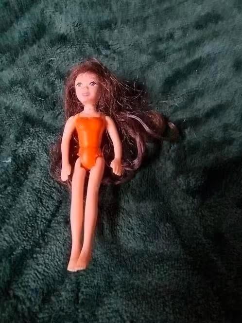 polly pocket popje met lang haar nr 1, Ophalen of Verzenden, Pop