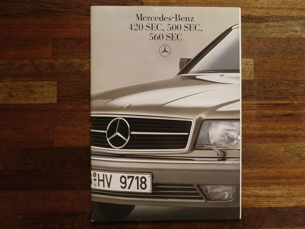 Mercedes-Benz 420 SEC, 500 SEC, 560 SEC (1985/1986), Boeken, Ophalen of Verzenden, Nieuw, Mercedes
