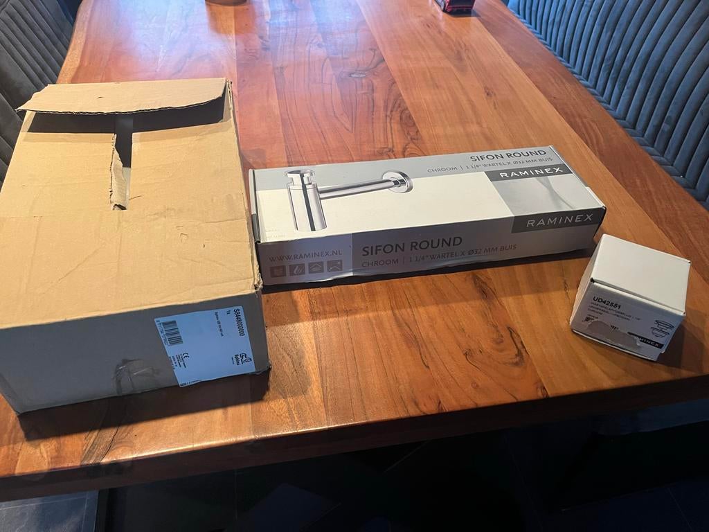 Fontein Sphinx, Doe-het-zelf en Verbouw, Sanitair, Ophalen, Nieuw, Chroom, Wastafel