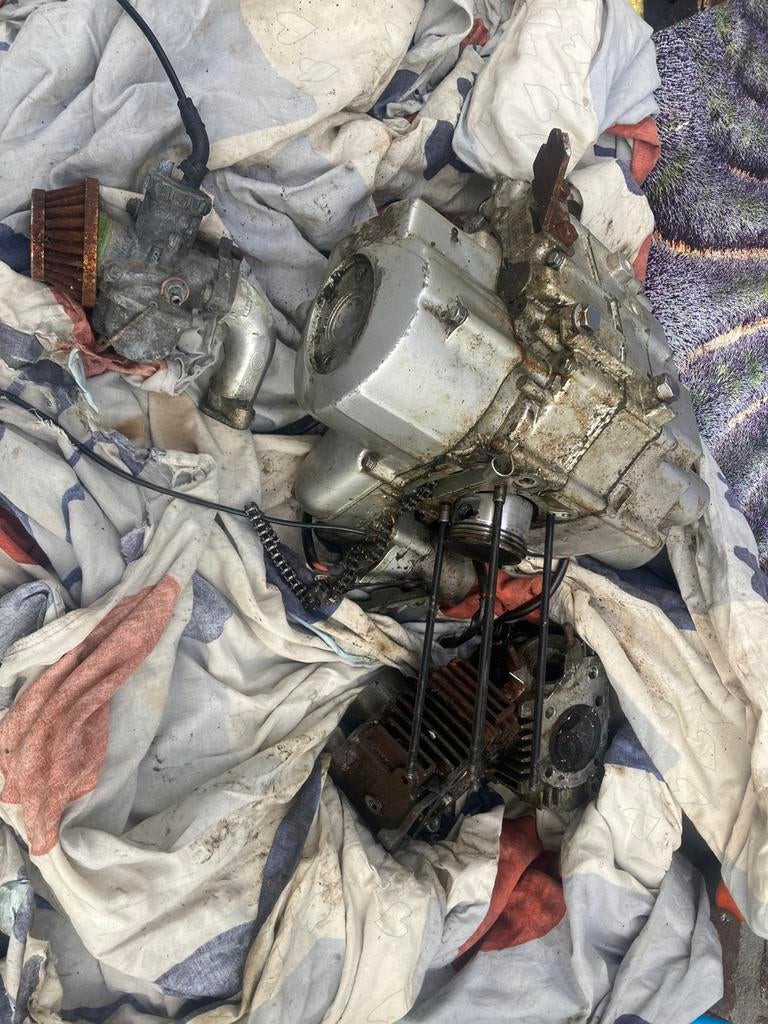 110cc Pitbike/Quad Motor (DEFECT) 1P52FMH, Doe-het-zelf en Verbouw, Metalen, Gebruikt, Ophalen