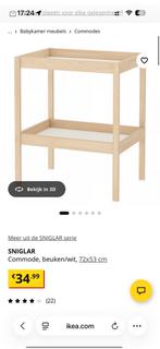 Commode tafel baby, Kinderen en Baby's, 50 tot 70 cm, Ophalen of Verzenden, Voetruimte, 100 cm of meer