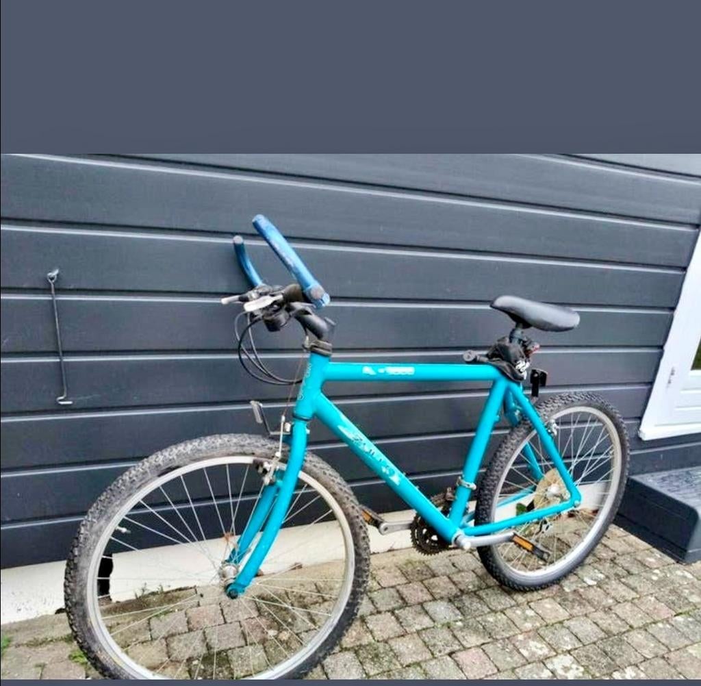 Stoere blauwe mountainbike, ideaal voor avontuurlijke ritten, Fietsen en Brommers, Fietsen | Mountainbikes en ATB, Gebruikt, Heren