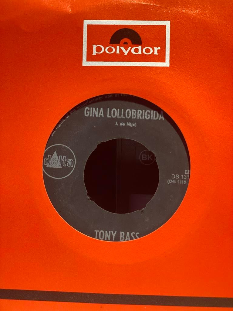 GINA LOLLOBRIGIDA. TONY BASS, Cd's en Dvd's, Ophalen of Verzenden, Gebruikt, 7 inch