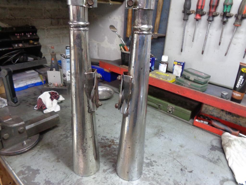 Honda uitlaatdempers set  "oud" 50cm, Motoren, Ophalen of Verzenden, Gebruikt