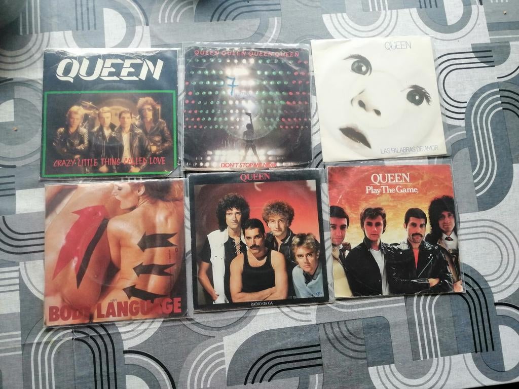 Queen 7 inch singles, Cd's en Dvd's, Vinyl Singles, Ophalen of Verzenden, Zo goed als nieuw, Pop