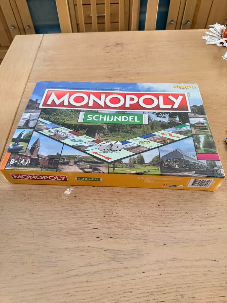 Monopoly Schijndel nieuw in de seal, Ophalen of Verzenden, Zo goed als nieuw