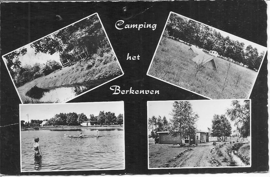 Camping  Westerven West Geesteren  Tubbergen., Ophalen of Verzenden, 1960 tot 1980, Gelopen, Overijssel
