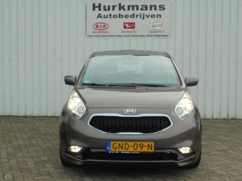 Kia Venga 1.6i AUTOMAAT HOGE INSTAP 63.847 KM ! TREKHAAK, Auto's, Automaat, Stof, Gebruikt, 4 cilinders