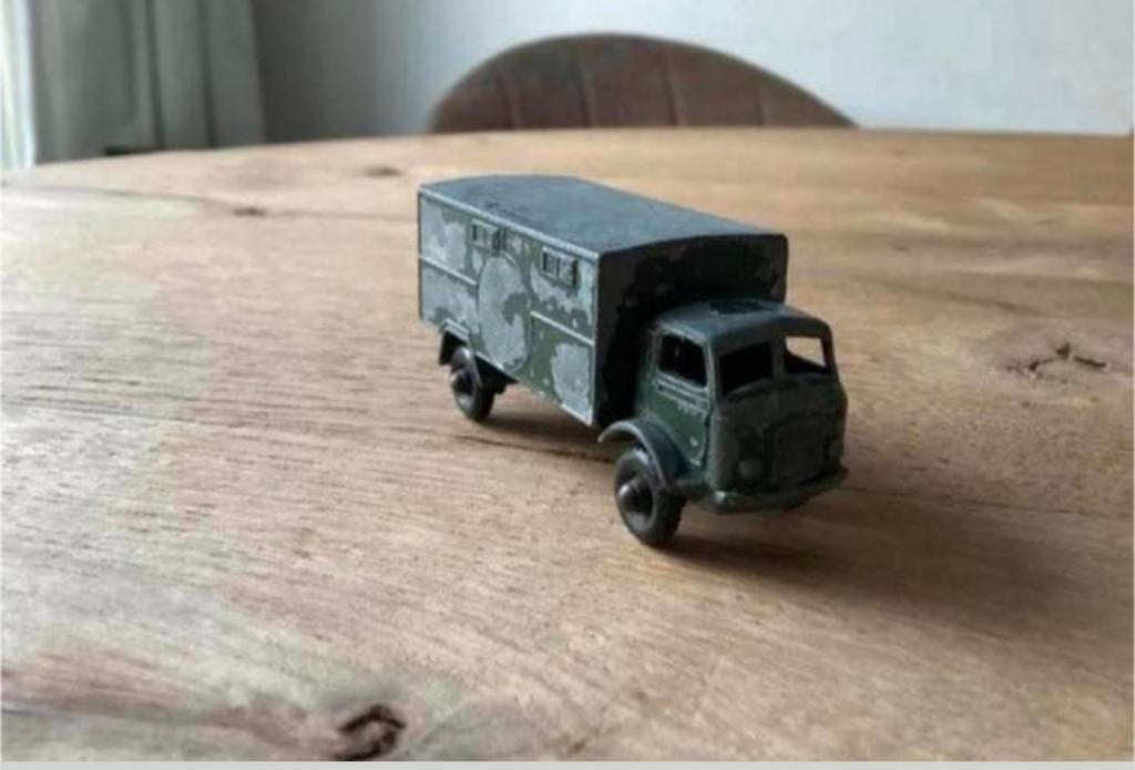 Matchbox Army Service Ford 3 Ton 4x4 – Lesney No. 63 (1960), Ophalen of Verzenden, Gebruikt, Bus of Vrachtwagen
