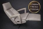 Relax stoel 100 % Leer met Accu en 3 motoren ZGAN
