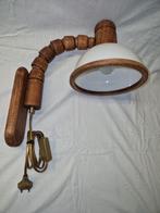 vintage steinhauer muurlamp hout, Hout, Gebruikt, Steinhauer, Ophalen of Verzenden