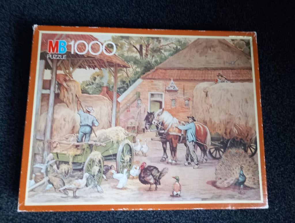 Legpuzzel 1000 stukjes, Ophalen of Verzenden, 500 t/m 1500 stukjes, Gebruikt, Legpuzzel