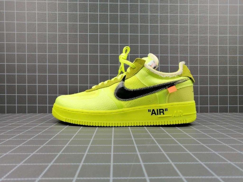 Nike Air Force 1 Low | Off-White Volt, Overige kleuren, Nike, Nieuw, Ophalen of Verzenden